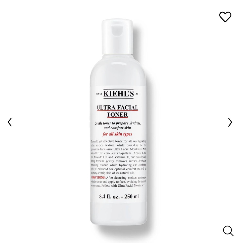 NEW FULL SIZE KIEHL’S ULTRA FACIAL TONER 250ml